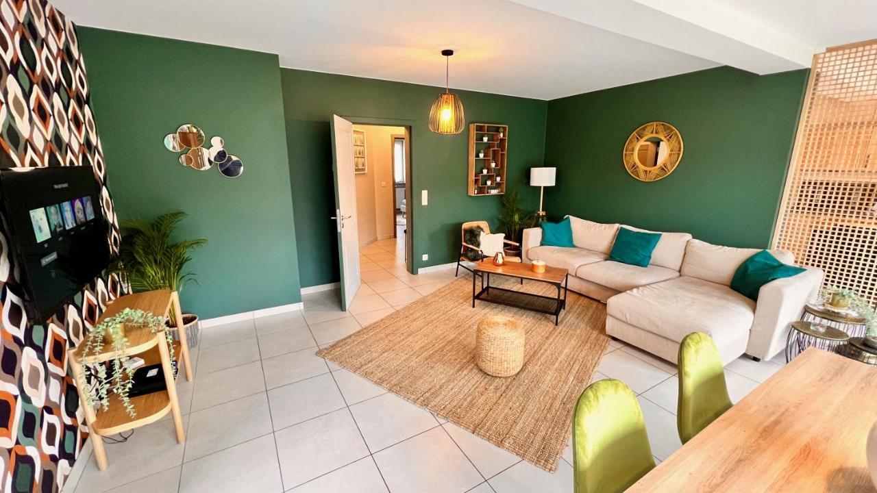 Appartement Proche Pairi Daiza 6Pers Terrasse Et Jardin Mons Ngoại thất bức ảnh